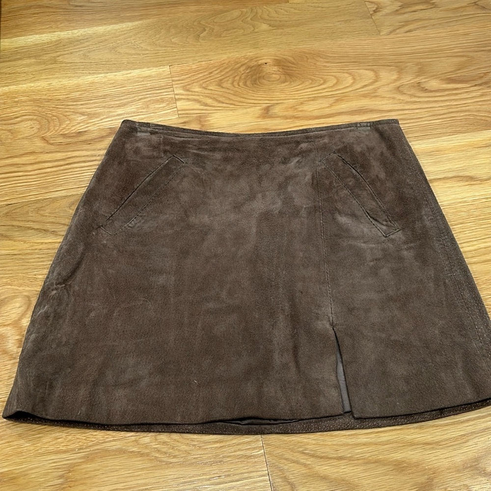 BlankNYC; suede skirt